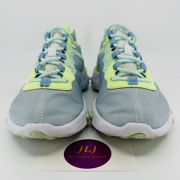 Nike Women's React Element 55 Sneakers 'Frosted Spruce' BQ2728-100 Size 7 - Picture 2 of 11